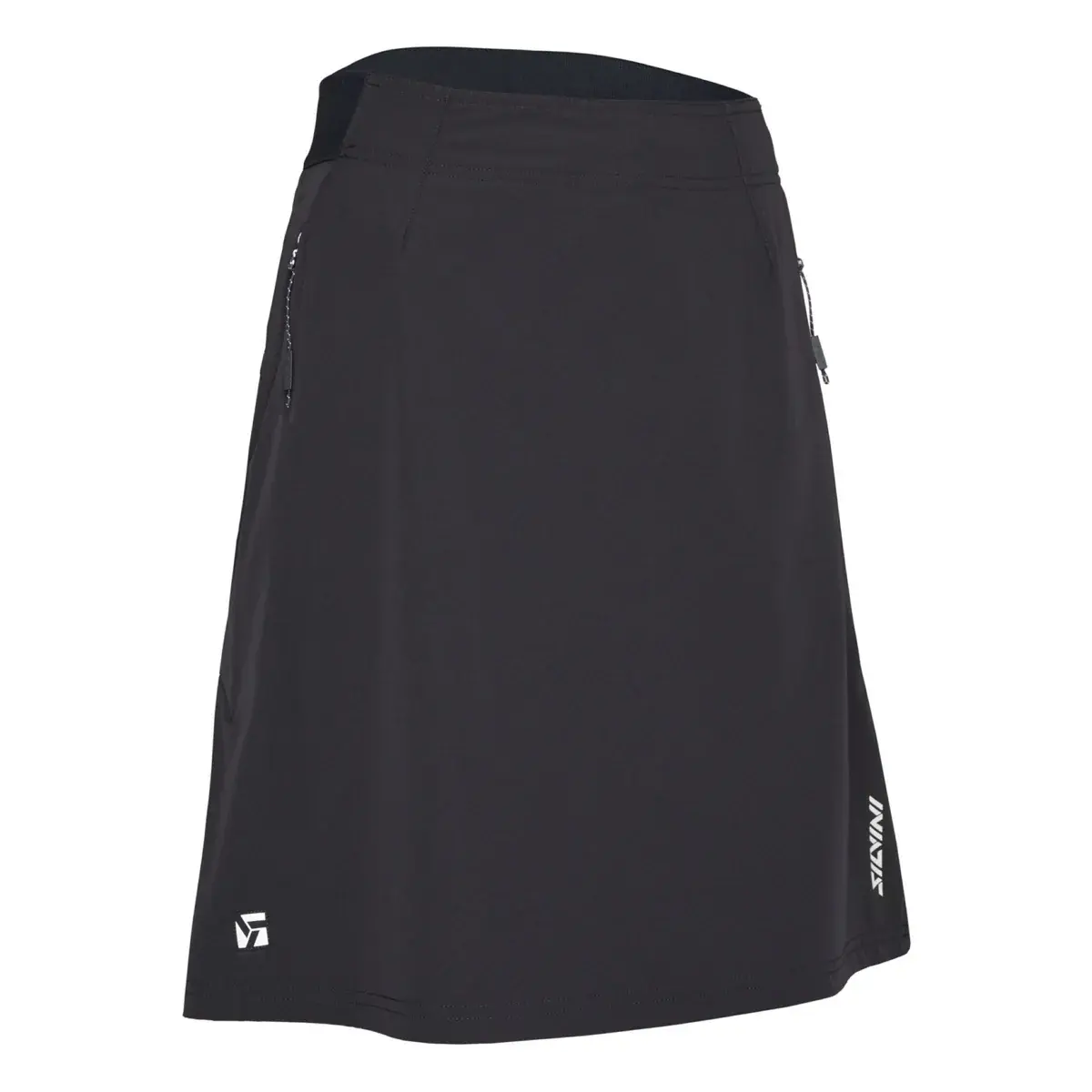 Silvini Damesrok Silvini WS2640 Gonnia black-grey