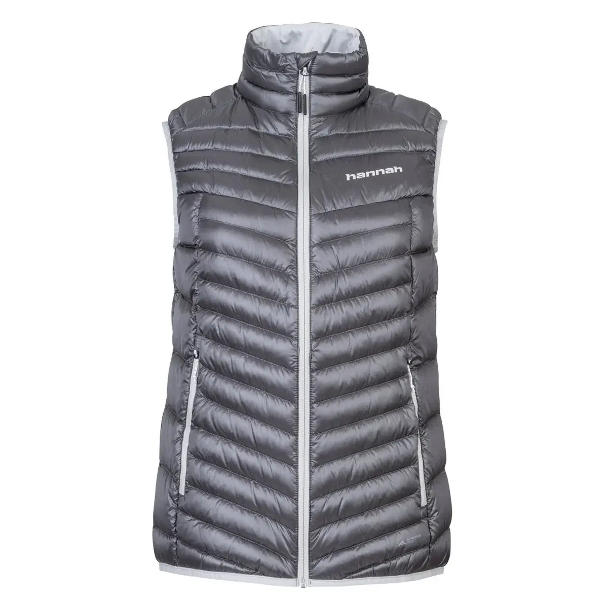 Hannah Dames wandelbodywarmer Hannah Aryka Asphalt stripe