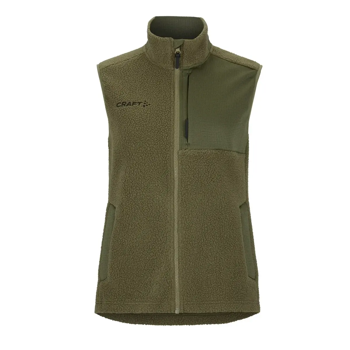 Craft Damesbodywarmer Craft ADV Explore Pile groen