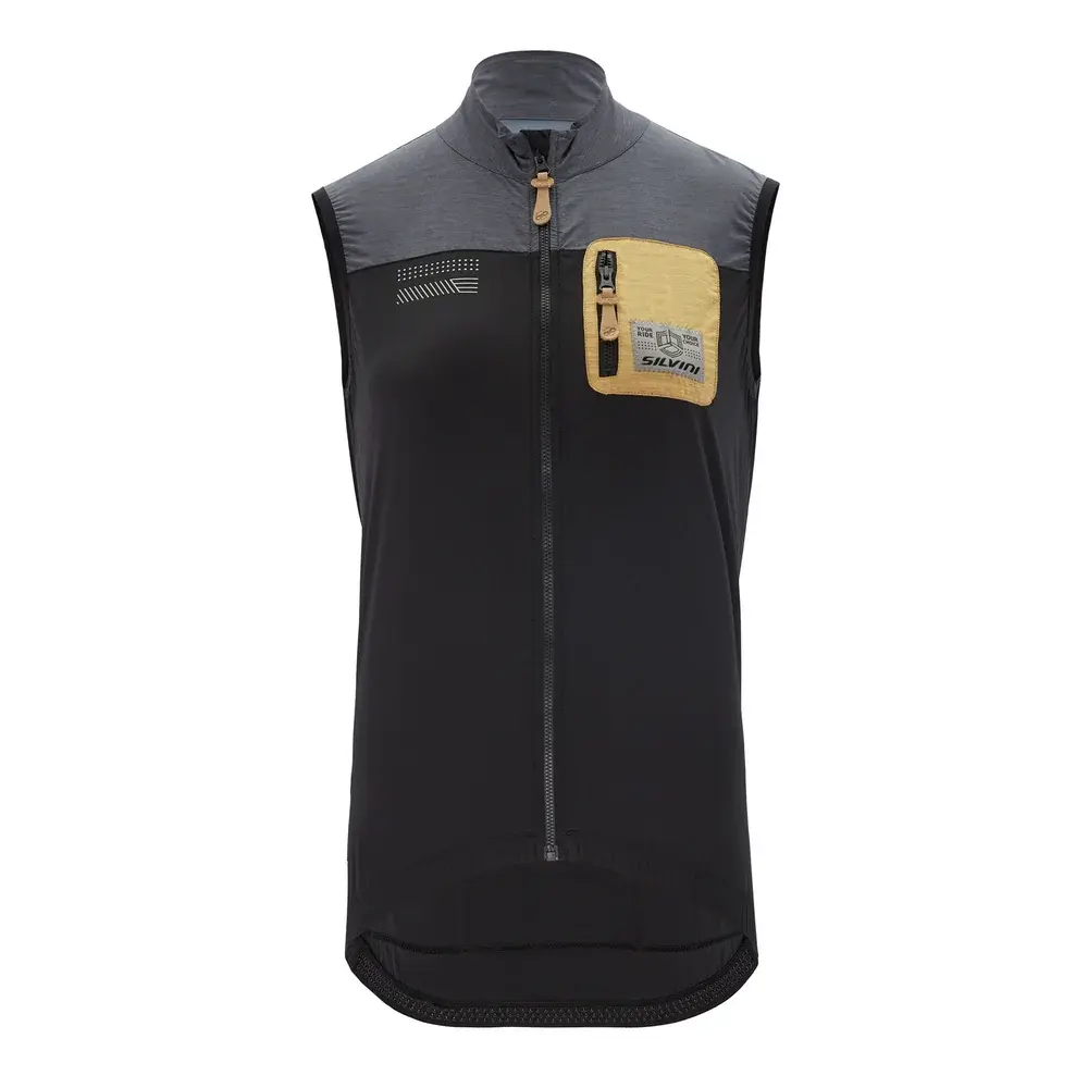Silvini Damesbodywarmer Silvini Caira WJ2219 charcoal-tiger