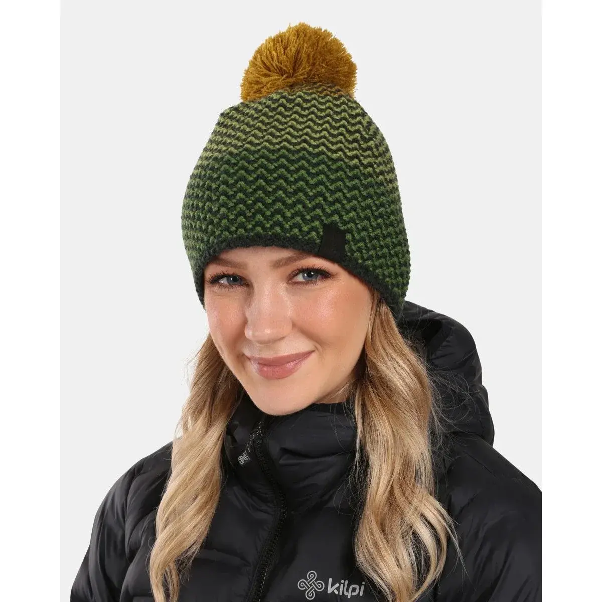 Kilpi Dames wintermuts Kilpi SALOME-W donkergroen UNI