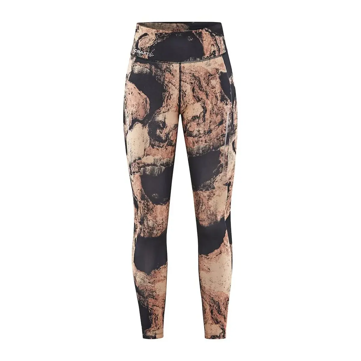 Craft Dames elastische hardloopbroek Craft ADV Essence Run Oranje met zwart