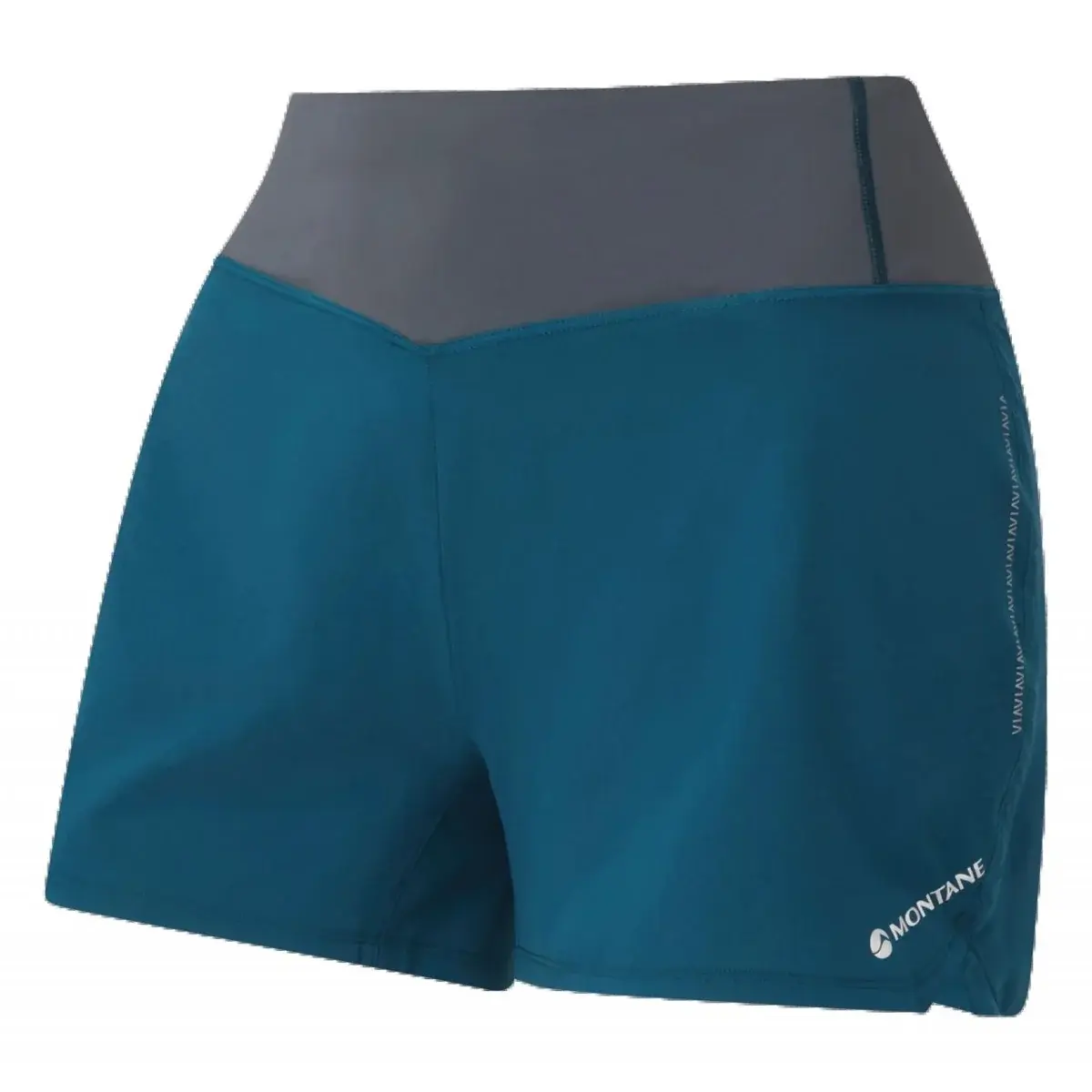 Montane Dames hardloopshorts Montane Womans Katla 4" Shorts Narwhal blue