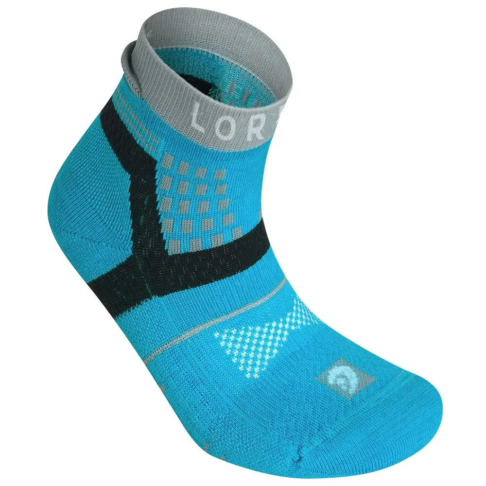 Lorpen Dames hardloopsokken Lorpen T3 Trail Running Padded Eco turquoise