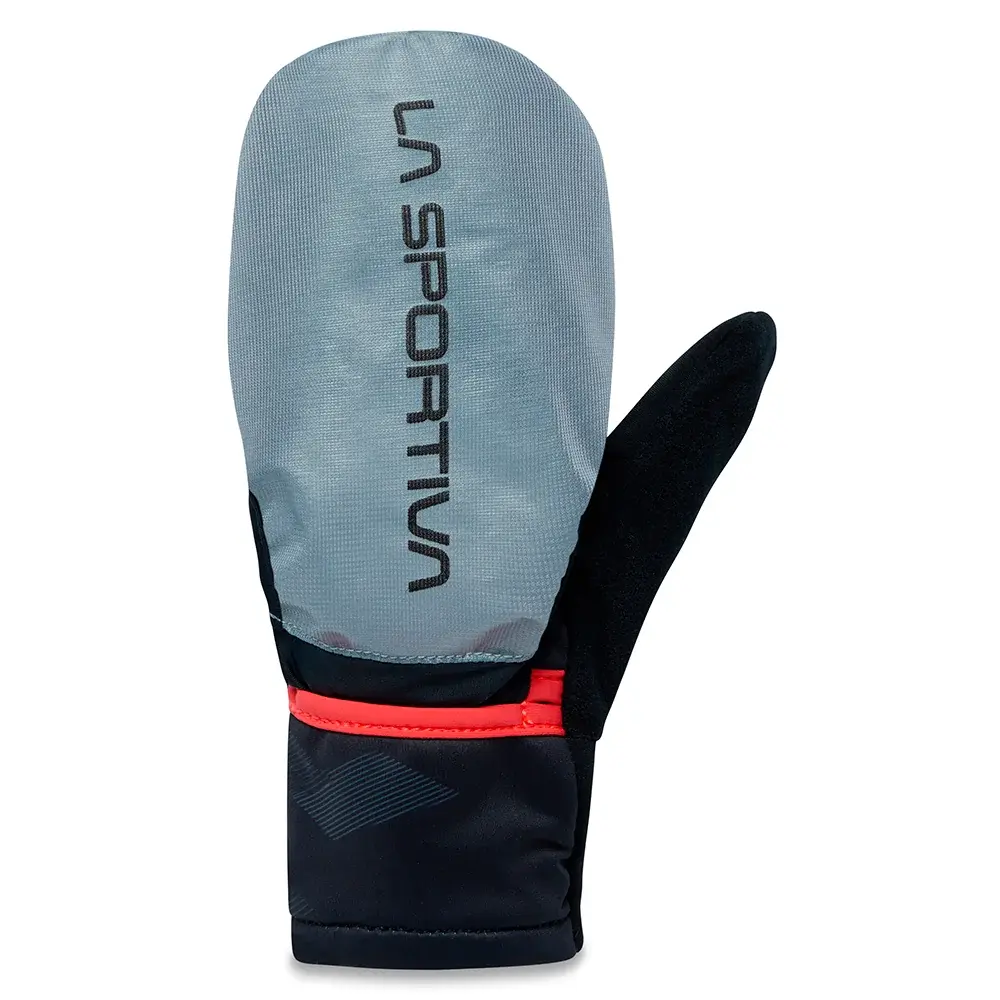 La Sportiva Dames hardloophandschoenen La Sportiva Trail Gloves Black/Cherry Tomato