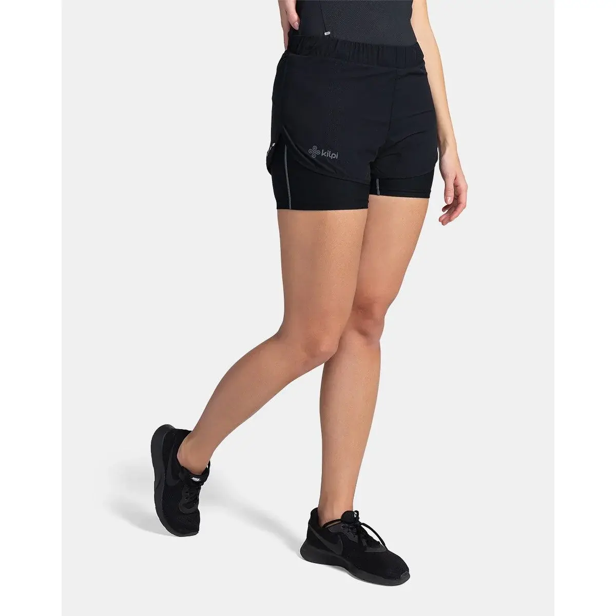 Kilpi Dames hardloopshorts Kilpi Bergen-W Black