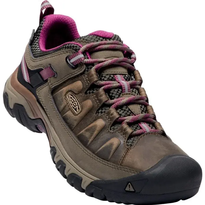 KEEN Dames trekkingschoenen KEEN Targhee III WP Women weiss/boysenberry