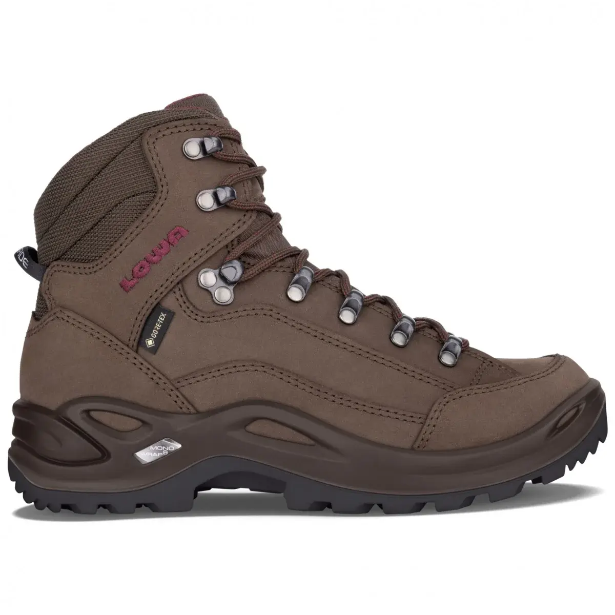 Lowa Dames hoge wandelschoenen Lowa Renegade GTX MID W's espresso