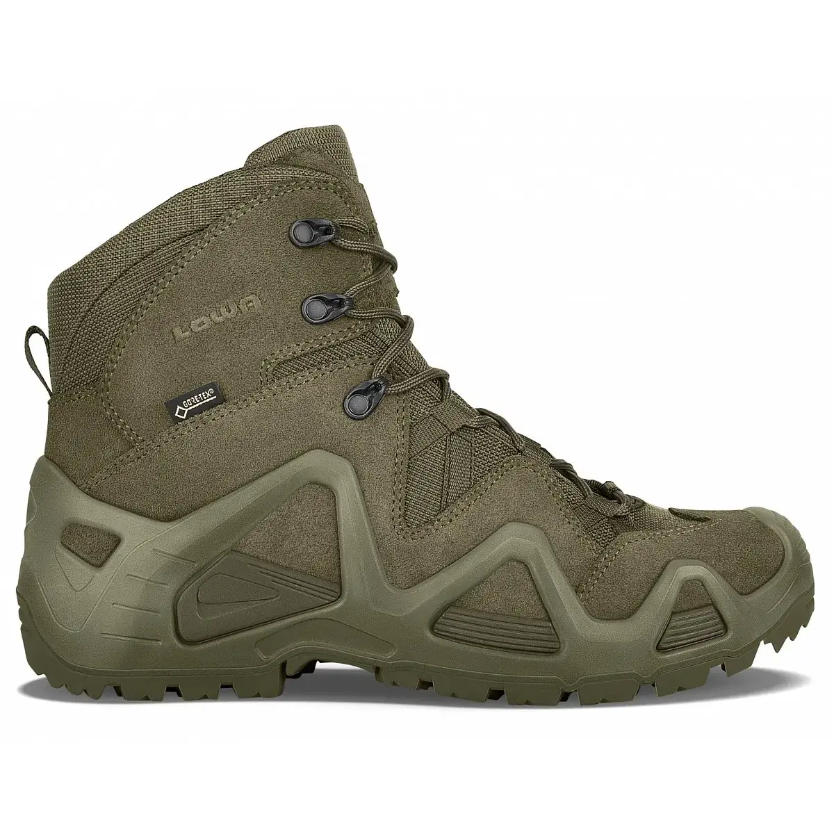Dames militaire schoenen Lowa Zephyr GTX Mid Ranger green