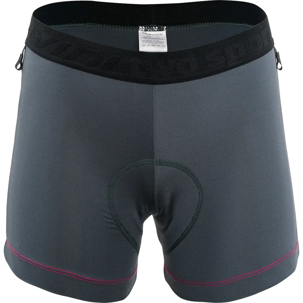 Silvini Dames korte fietsbroek Silvini Inner Pro Charcoal punch