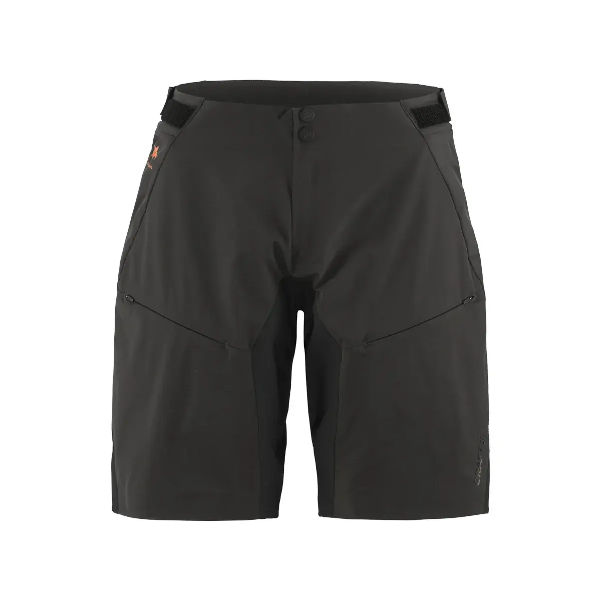 Dames korte fietsbroek Craft ADV Offroad XT grijs