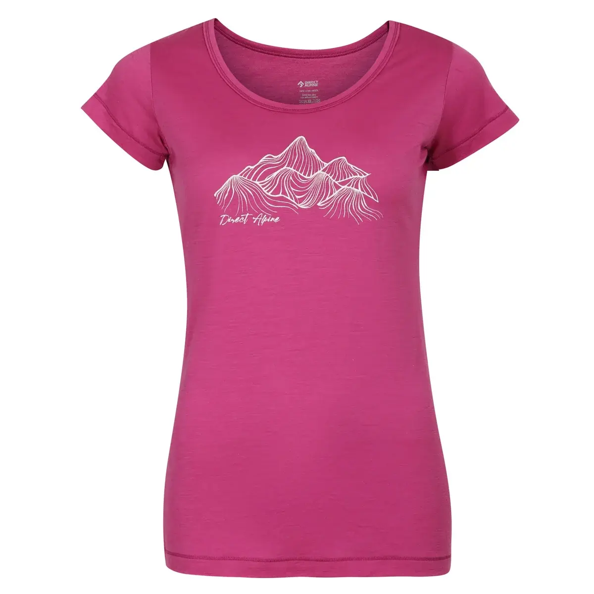 Dames functioneel merinoshirt Direct Alpine FURRY LADY orchid (Silent hills)