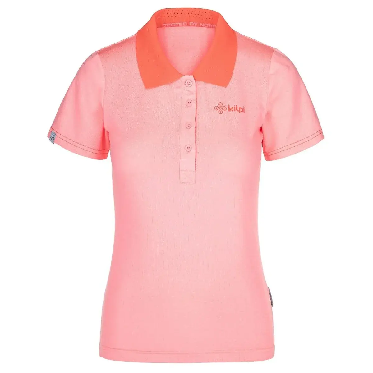 Kilpi Dames functioneel poloshirt Kilpi COLLAR-W lichtroze