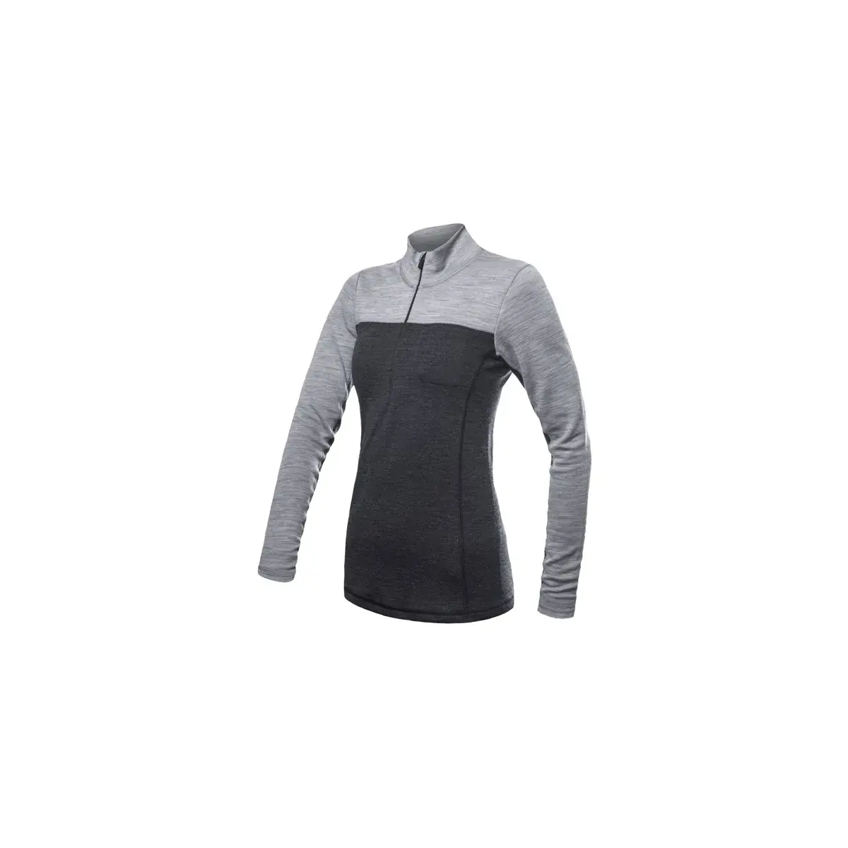 Dames functioneel shirt met lange mouwen Sensor Merino Bold Anthracite/cool gray
