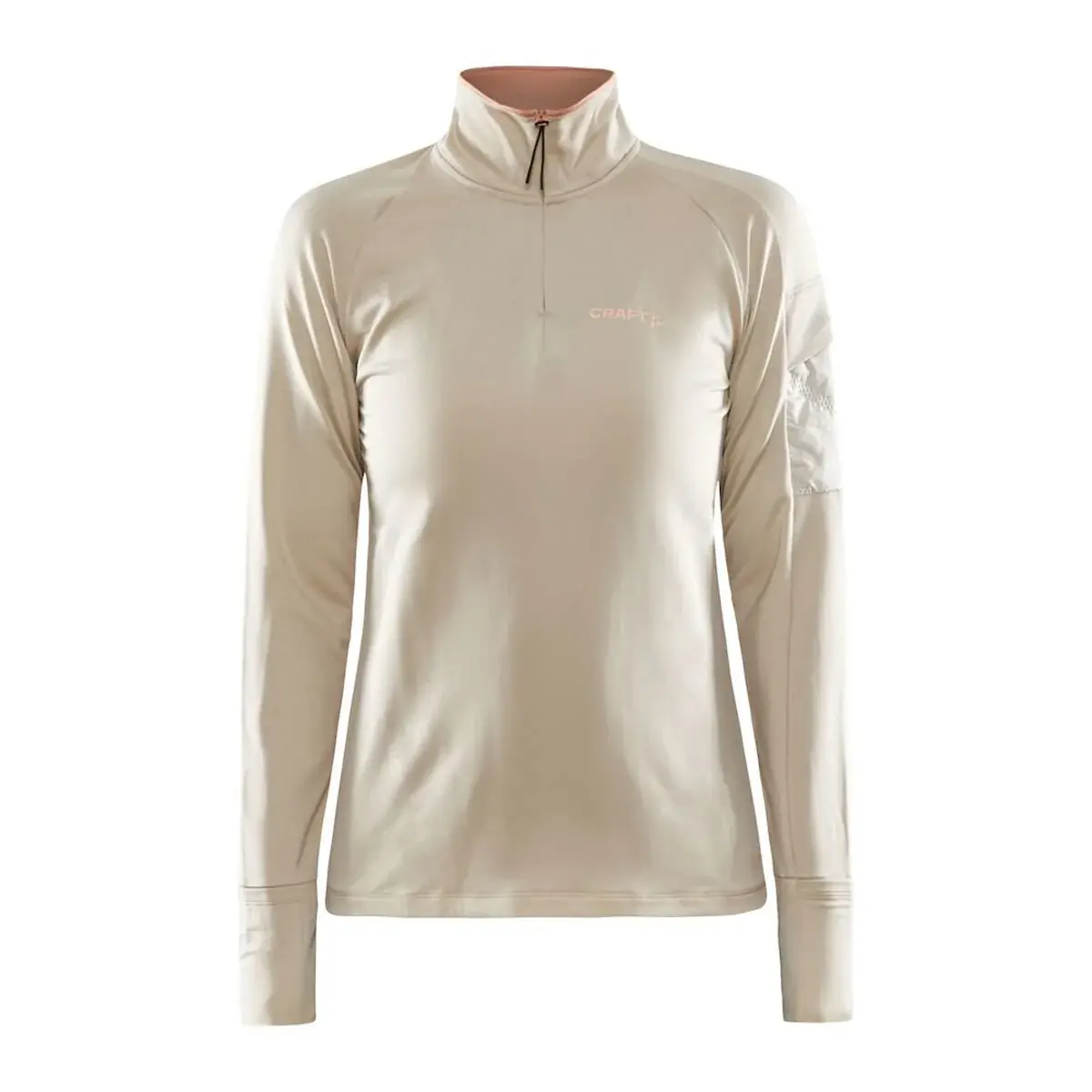 Craft Dames functioneel shirt Craft Adv SubZ LS beige
