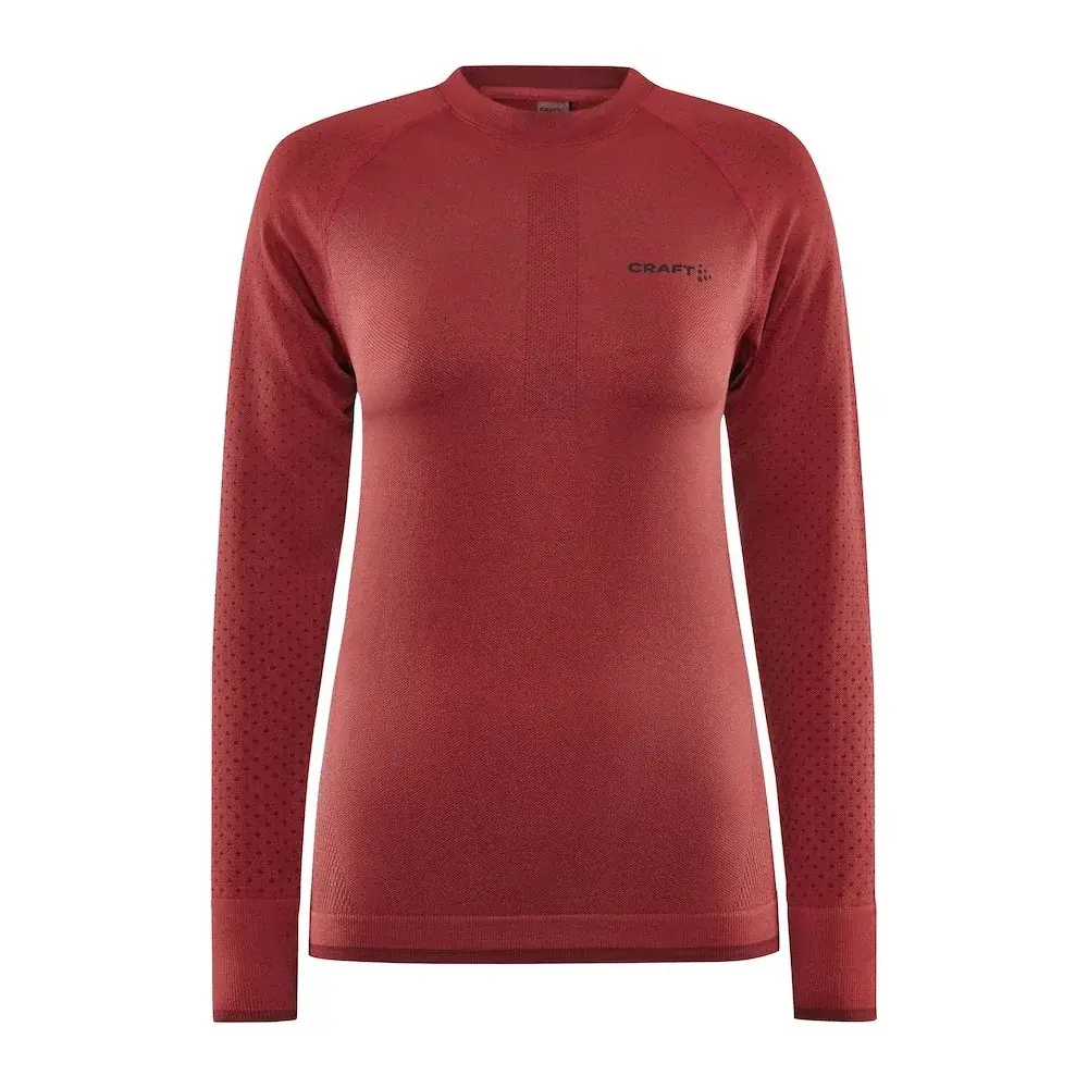 Craft Dames functioneel shirt Craft ADV Warm Intensity rood