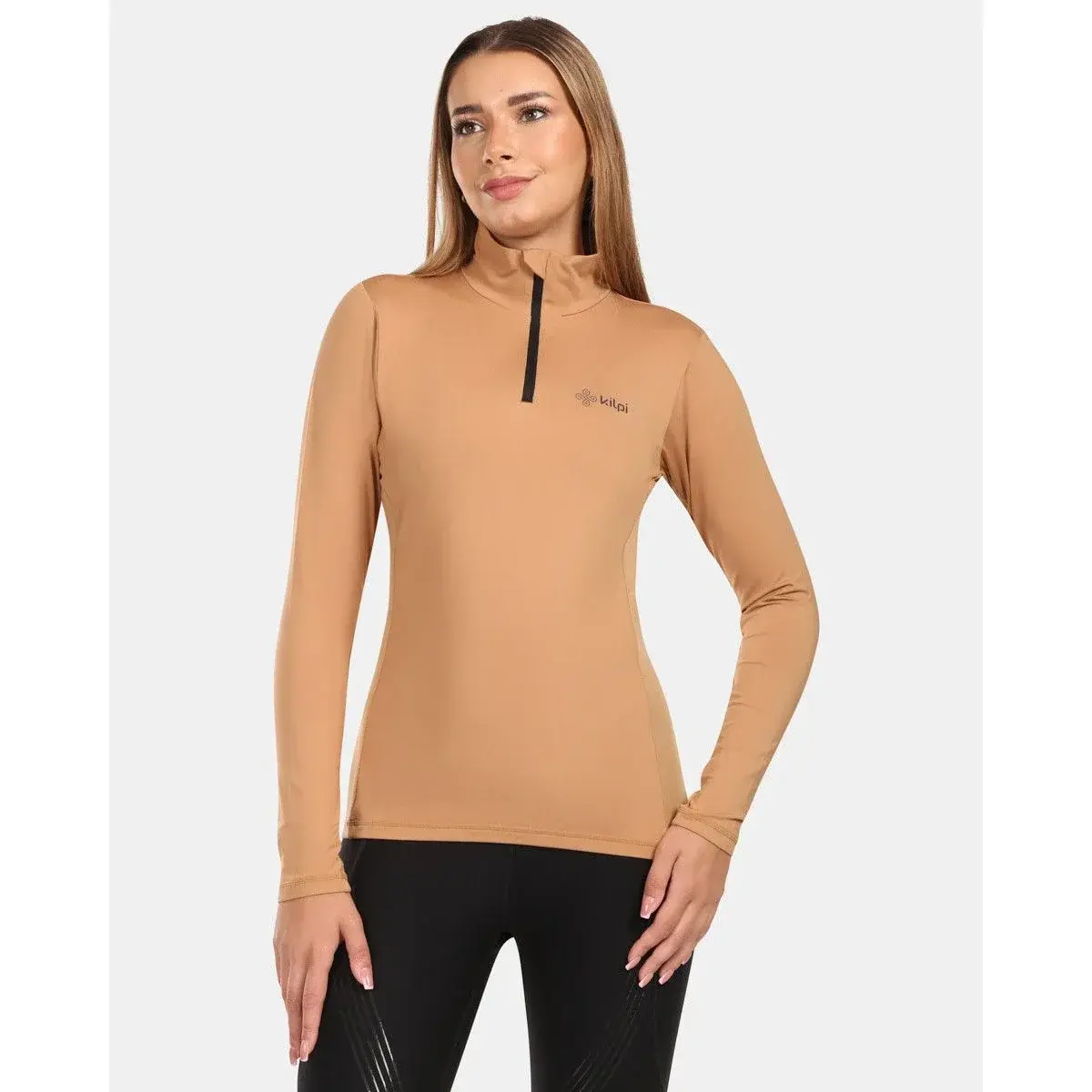 Kilpi Dames functioneel shirt Kilpi WILLIE-W beige