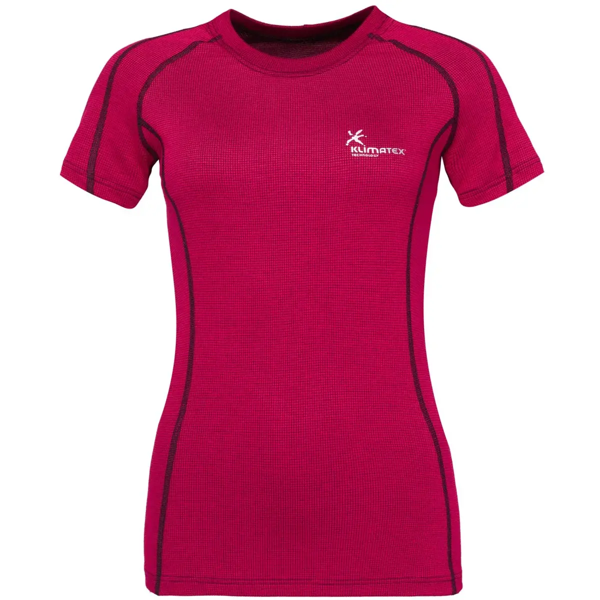 Klimatex Dames functioneel shirt Klimatex Alina fuchsia/zwart