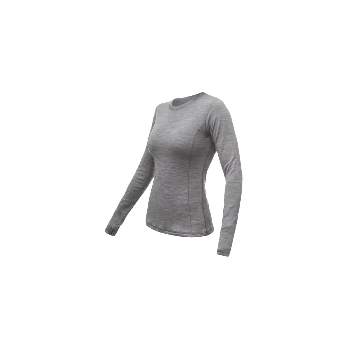 Sensor Dames functioneel shirt met lange mouwen Sensor Merino Bold Grijs