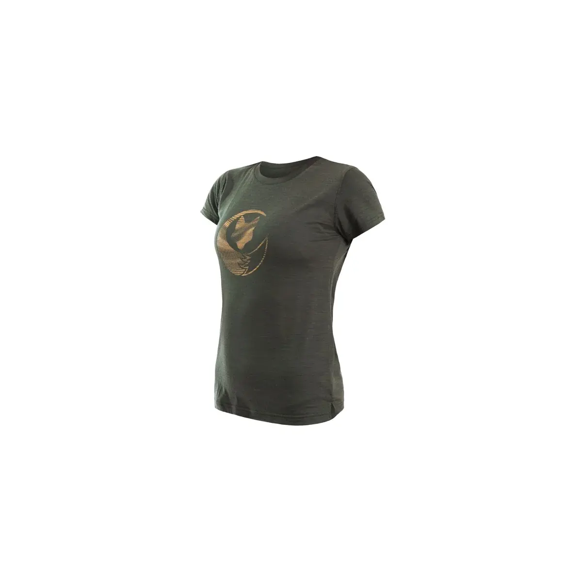 Sensor Dames functioneel shirt Sensor Merino Air Fox Olive green