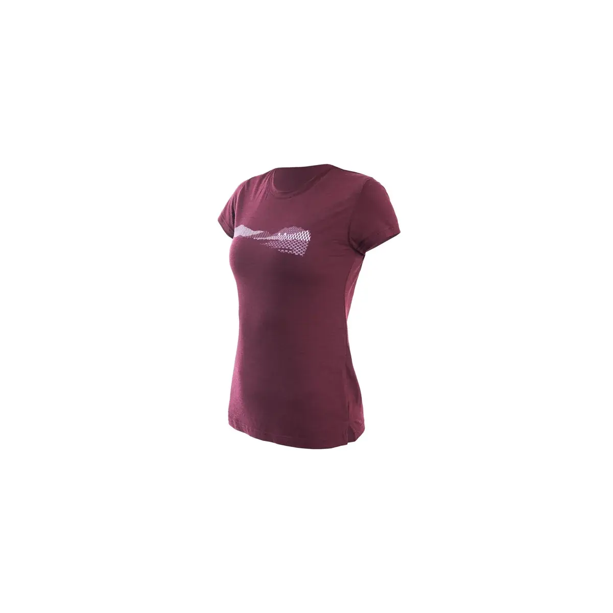 Sensor Dames functioneel shirt Sensor Merino Air PT Hills Bordeaux