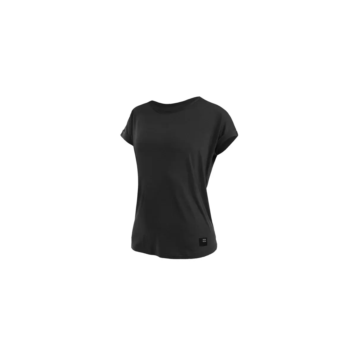 Sensor Dames functioneel shirt Sensor Merino Air Traveller Zwart