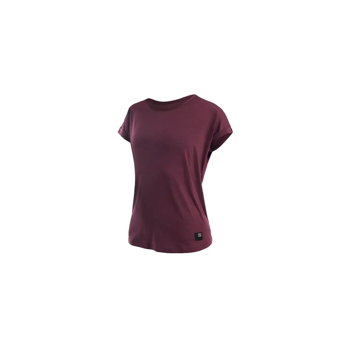 Sensor Dames functioneel shirt Sensor Merino Air Traveller Port red