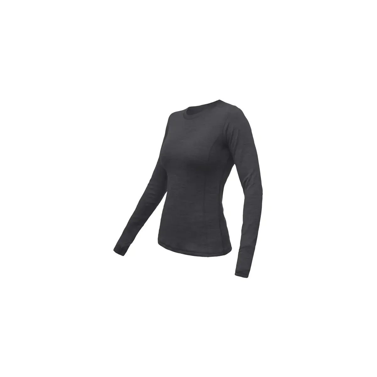 Dames functioneel shirt Sensor Merino Bold anthracite gray