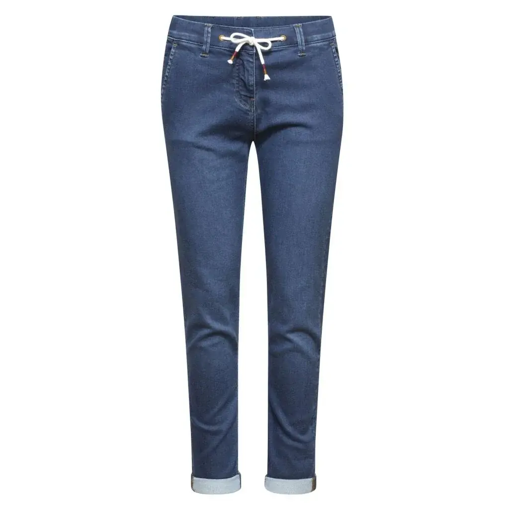 Dames vrijetijdsbroek Chillaz Winter Splash denim blue