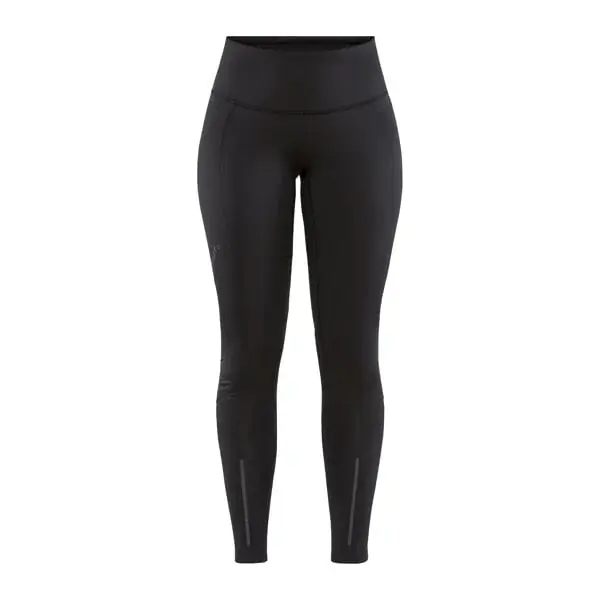 Dames gevoerde elastische broek Craft ADV Essence Warm zwart