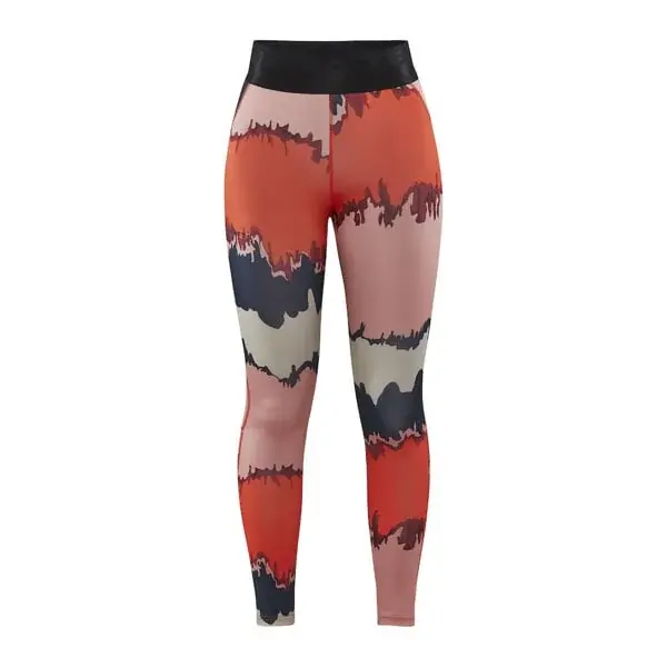 Craft Dames stretchbroek Craft Core Essence oranje