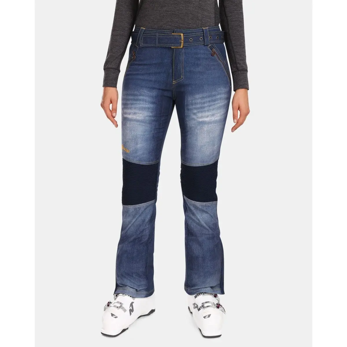 Kilpi Dames skibroek Kilpi Jeanso-W donkerblauw