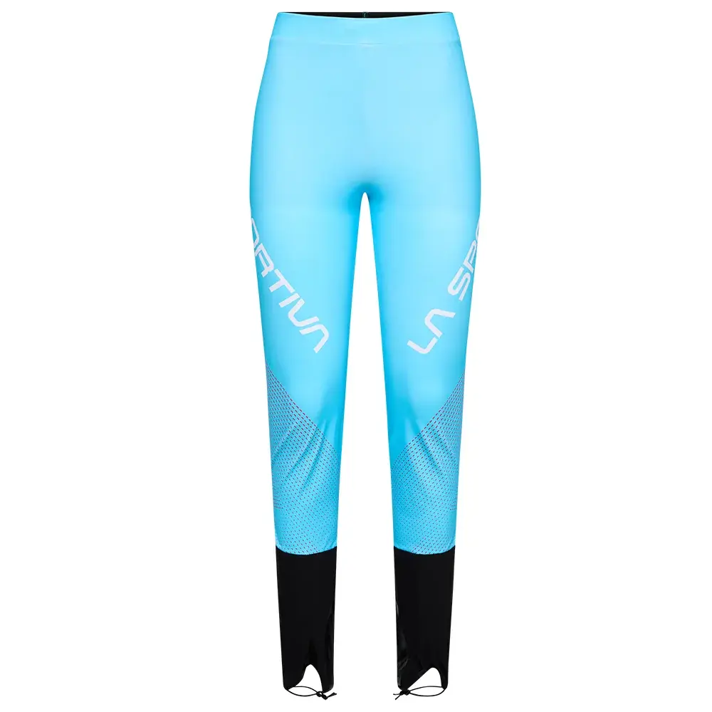 Damesbroek La Sportiva STRATOS VI RACING PANT malibu blue/hibiscus
