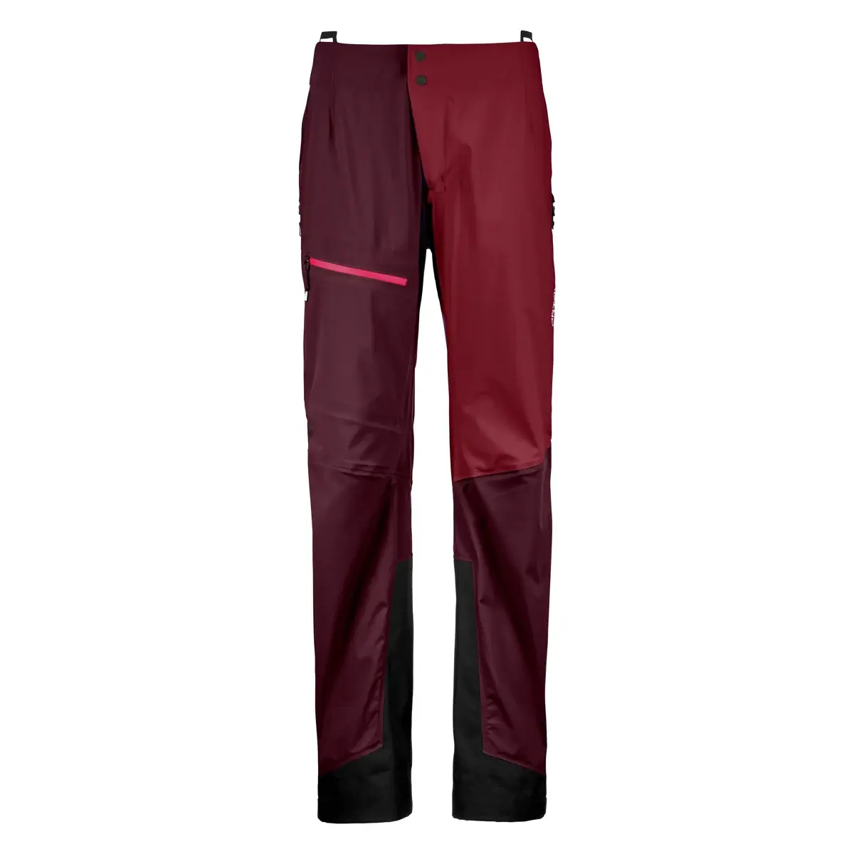 Ortovox Dames hardshellbroek Ortovox Ortler Dark wine