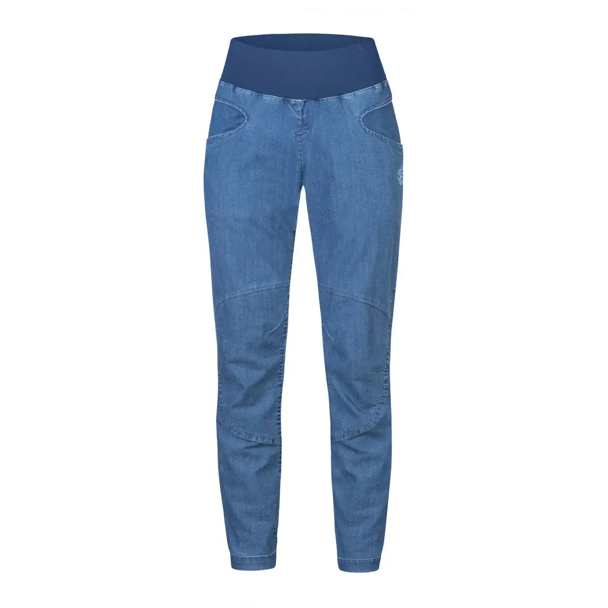 Rafiki Dames klimbroek Rafiki Chain Capri denim