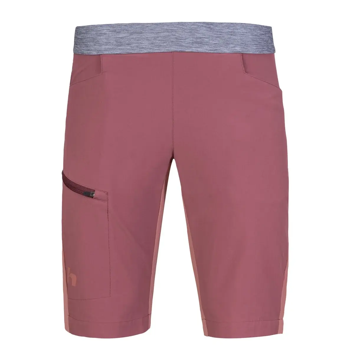 Dames korte broek Hannah Torres Roan rouge/canyon rose
