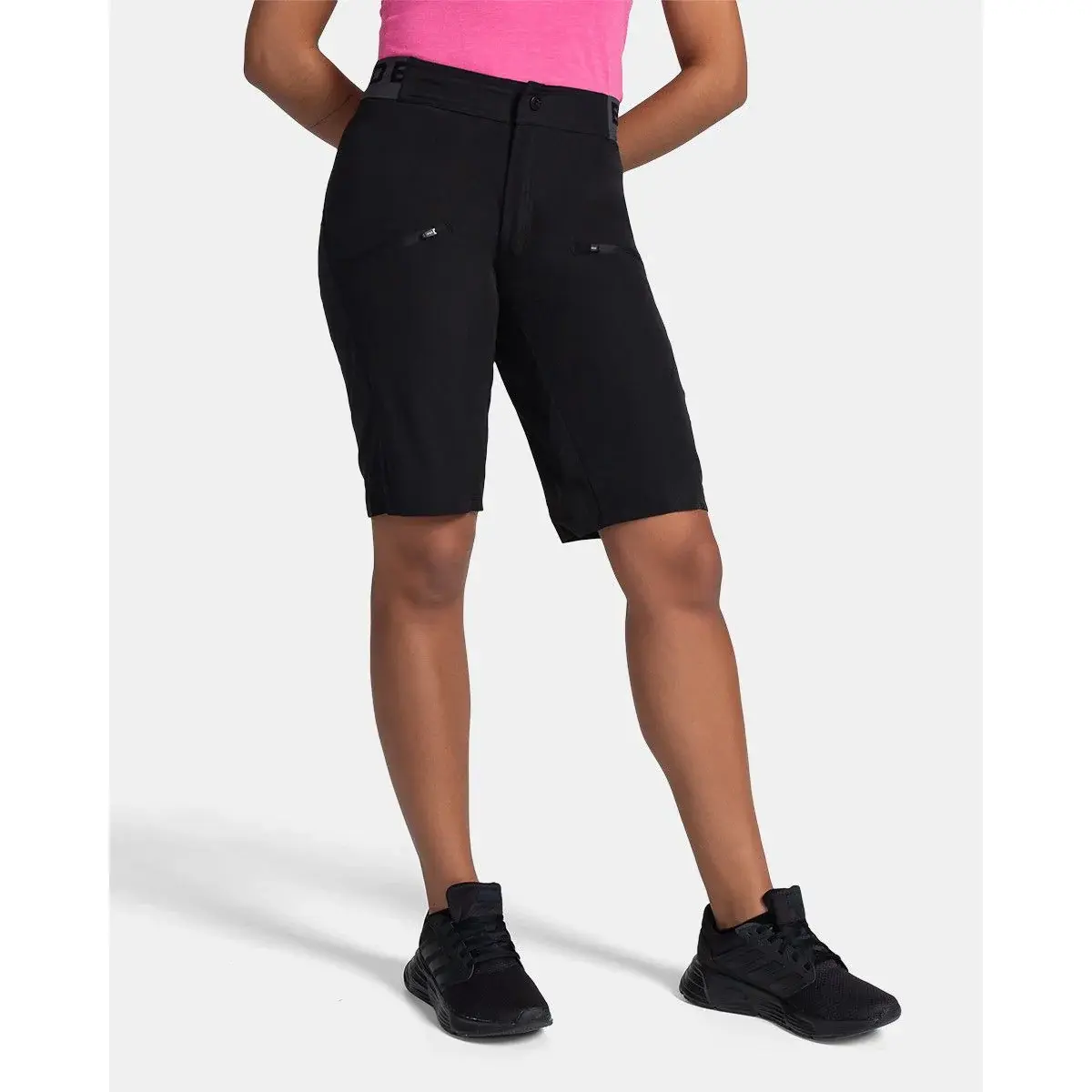 Kilpi Dames korte fietsbroek Kilpi Trackee-W BLK