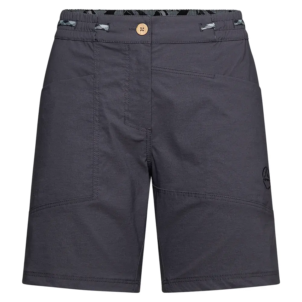 Dames korte broek La Sportiva MANTRA SHORTS onyx/chalk