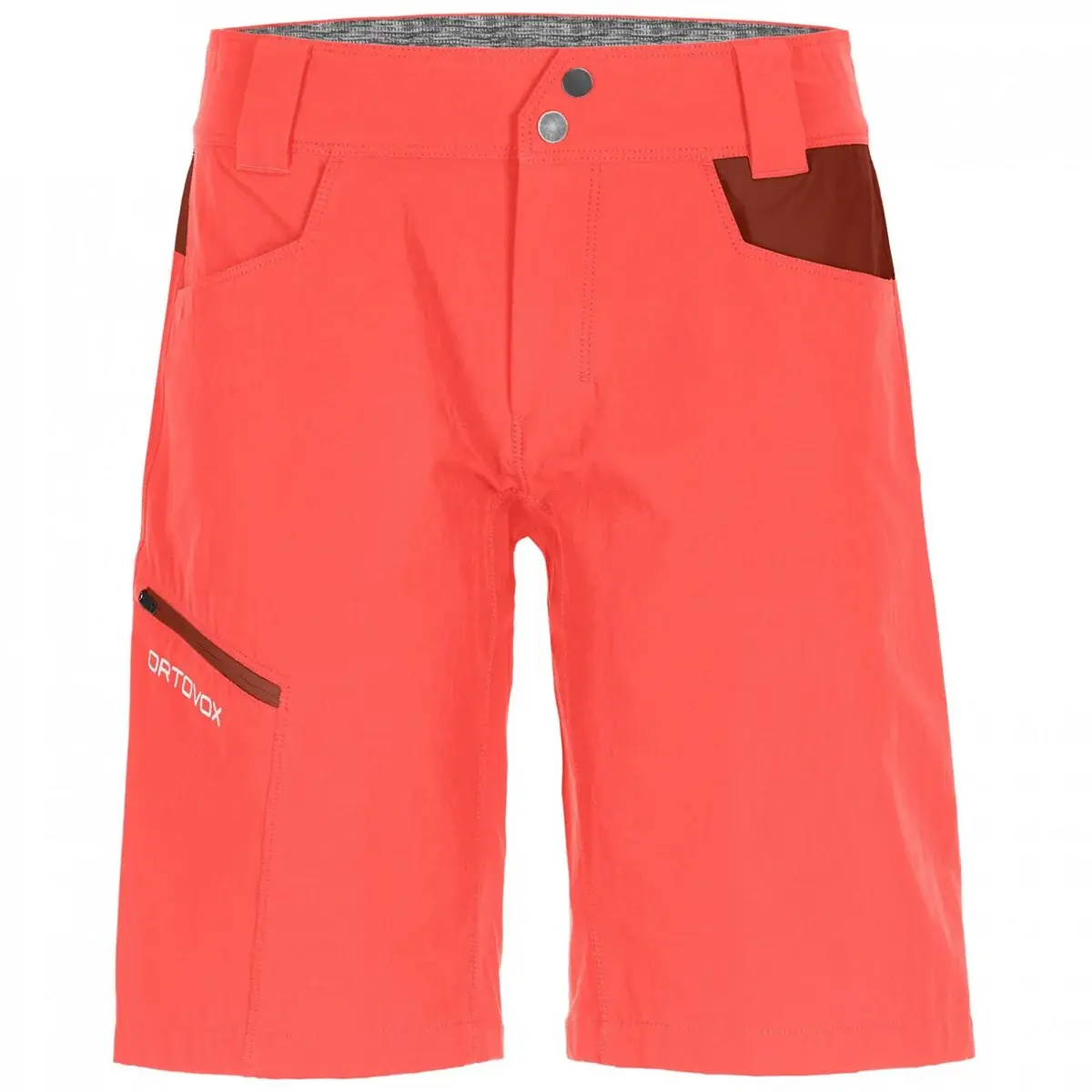 Ortovox Dames korte broek Ortovox Pelmo Shorts W coral