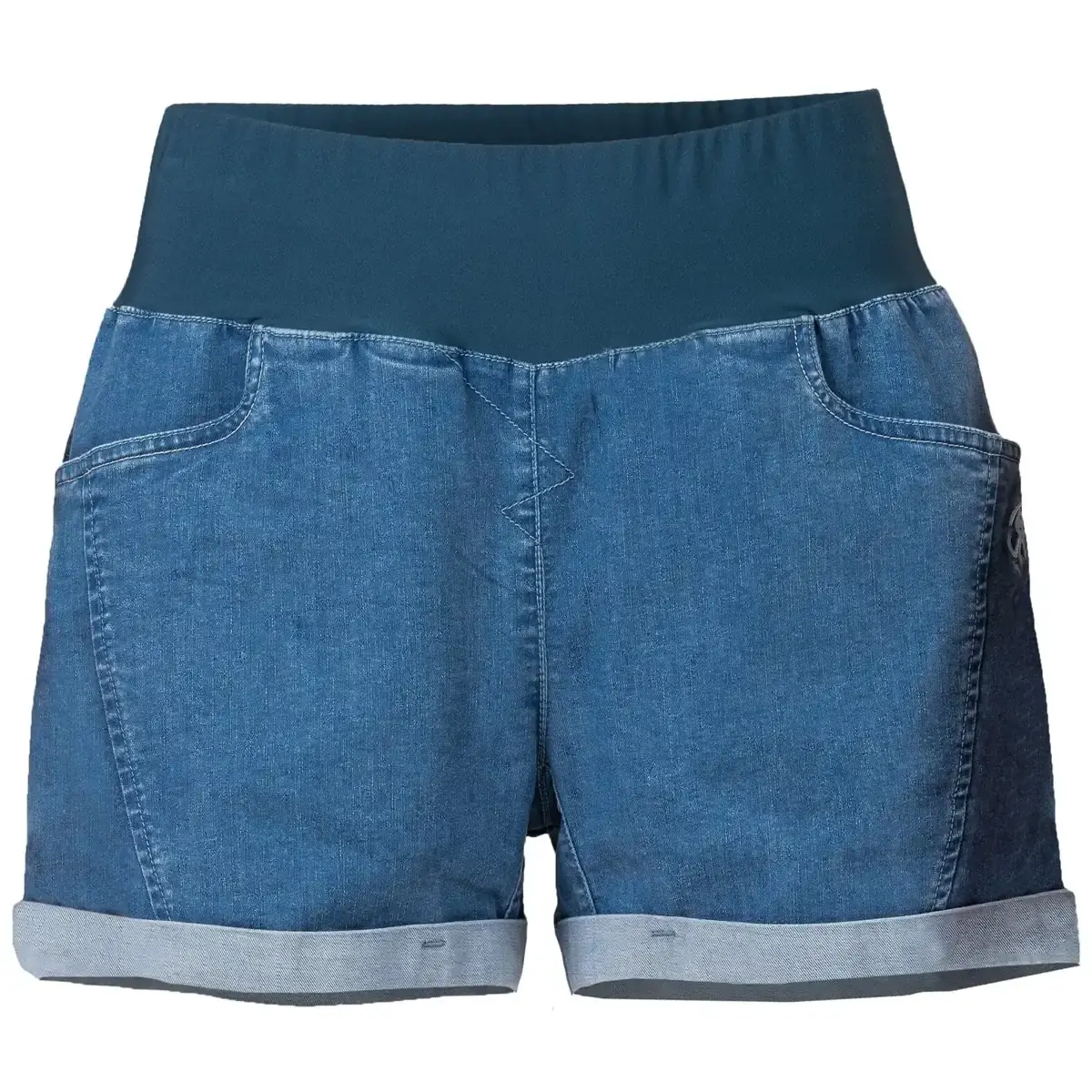 Rafiki Dames korte broek Rafiki Falaises denim blauw