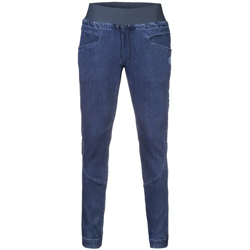 Rafiki Dames klimjeans Rafiki Cerro dark blu denim