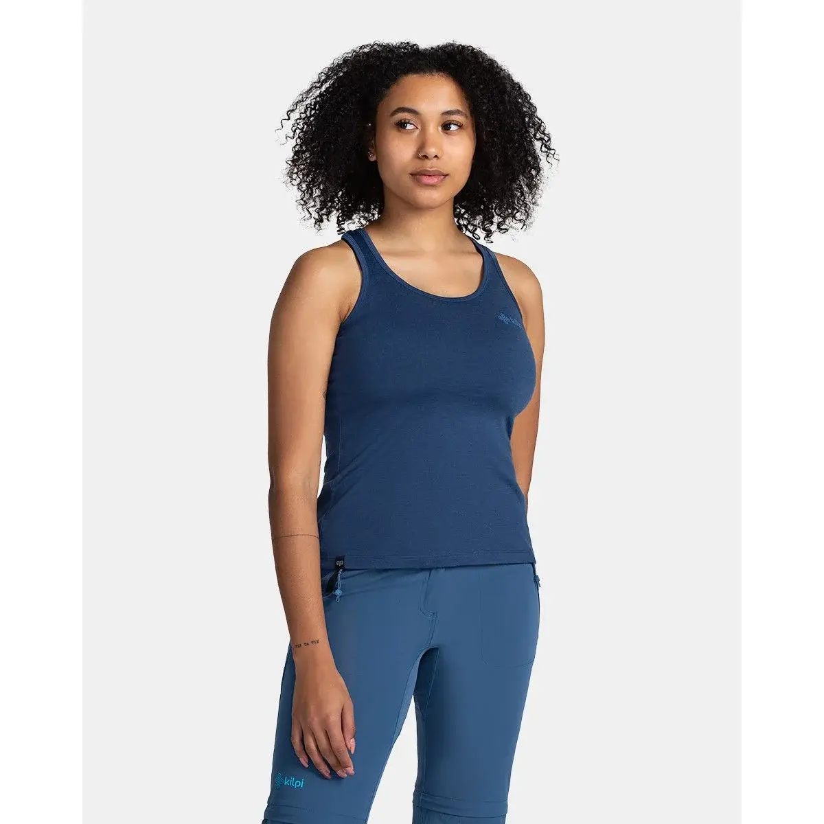 Kilpi Dames merino tanktop Kilpi Mirien-W donkerblauw