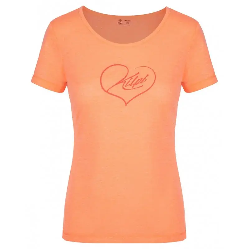 Dames outdoorshirt Kilpi Garove-W Koraal