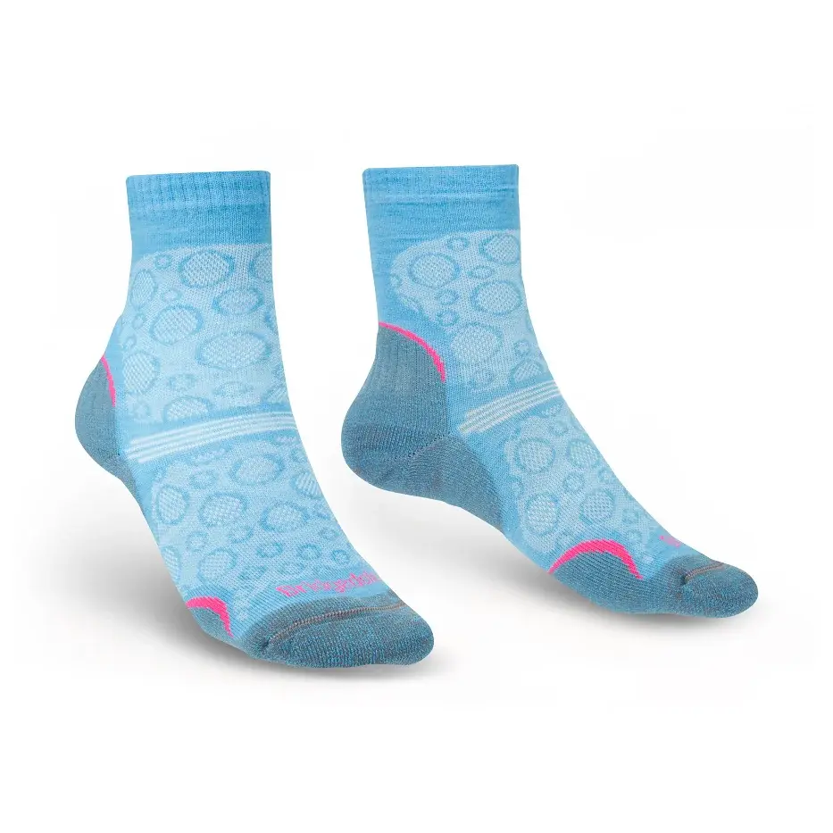 Damessokken Bridgedale Hike UL T2 MP Crew Women's blue/436