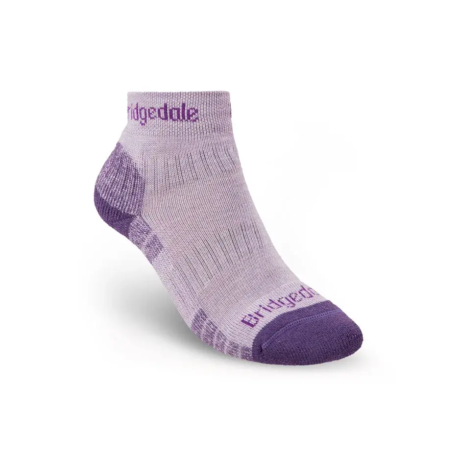 Bridgedale Damessokken Bridgedale Hike Lightweight Performance Ankle Heather/Damson