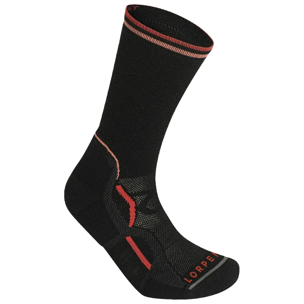 Lorpen Damessokken Lorpen LIGHT HIKER ECO 2558 BLACK/PINK