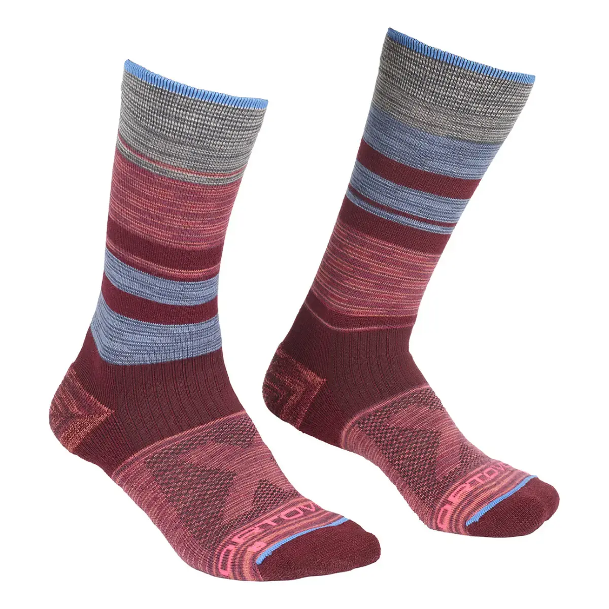 Ortovox Dames functionele thermosokken Ortovox All Mountain Mid Socks multicolour