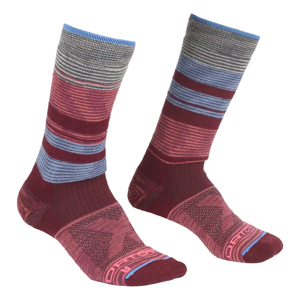 Ortovox Dames functionele thermosokken Ortovox All Mountain Mid Socks Warm multicolour