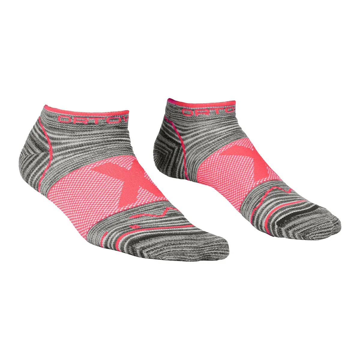 Ortovox Dames functionele sokken Ortovox Alpinist Low Socks grey blend
