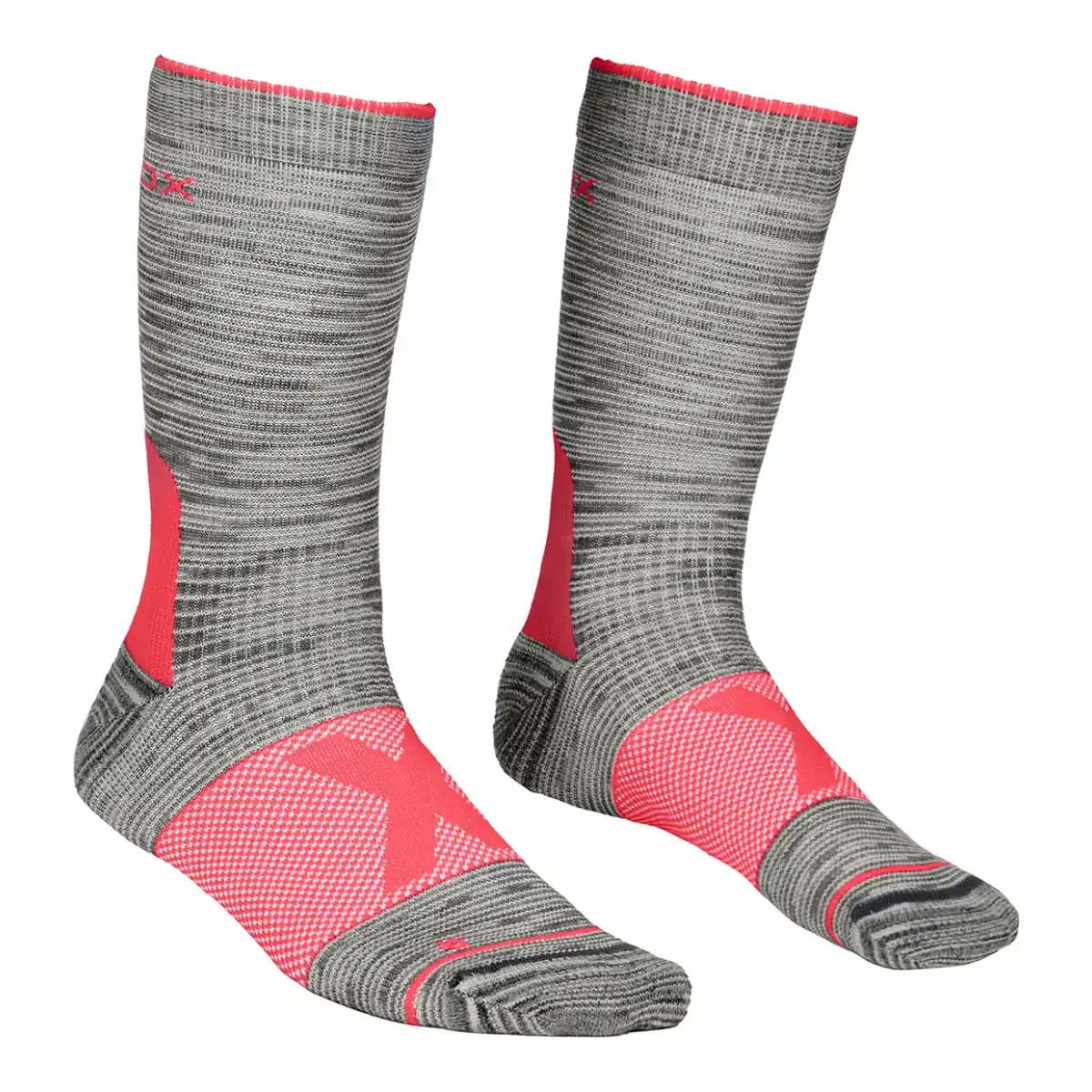 Ortovox Dames functionele sokken Ortovox Alpinist Mid Socks grey blend